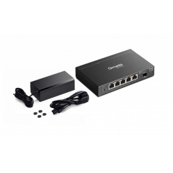 Switch TP-LINK SG2206MP Omada, 6 portów gigabitowych w tym 4 porty PoE+ 