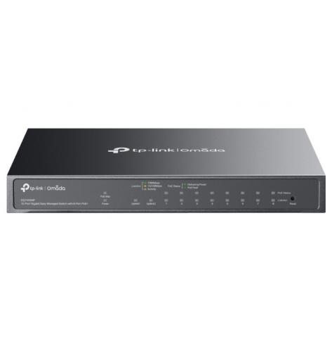 Switch TP-LINK ES210GMP Omada 10-Port Gigabit Easy Managed Switch with 8-Port PoE+