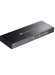 Switch TP-LINK Omada 20-Port GB Easy Managed Switch with 16-Port PoE+ 16× Gigabit PoE+ Ports, 2x Gigabit Non-PoE Ports, 2× Gigabit SFP Ports ES220GMP