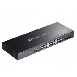 Switch TP-LINK zarządzalny Omada 24-Port Gb Stackable Lite L3 SG5428X 24× Gigabit RJ45 Ports, 4× 10G SFP+ Slots, RJ45/USB Type C Console Port