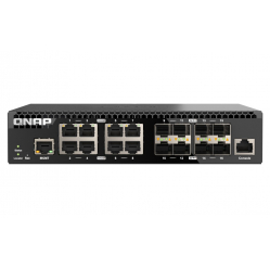 Switch QNAP zarządzany sieciowo QSW-M3216R-8S8T-EU 8x 10GbE RJ45 8x10GbE SFP+ 