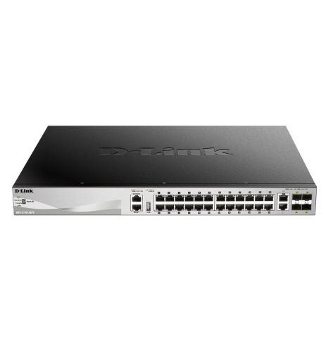 Switch D-Link DGS-3130-30PS 24GE PoE 4SFP+ 2x10