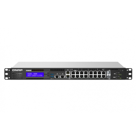 Switch QNAP zarządzalny QGD-1602P-C3558-8G-EU L2 PoE C3558 