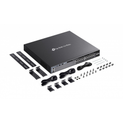 Switch TP-LINK zarządzalny SG6428X Omada 24-Port Gigabit Stackable L3 Managed Switch with 4 10GE SFP+ Slots 