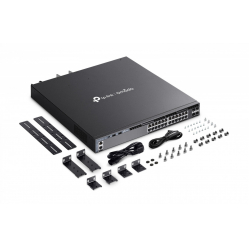 Switch TP-LINK SG6428XHP switch zarządzalny 24 porty gigabitowe PoE+ 4 sloty SFP+ 10G 