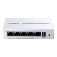 Switch Asus Smart EBP15 5xGE (4xPoE+ 60W) 
