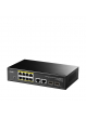 Switch Cudy GS1010P 8-Port Gigabit PoE+ Switch with 2 Gigabit Uplink ports and 2 Gigabit SFP slot 120W 