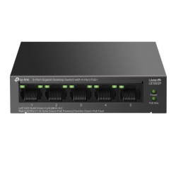 Switch TP-LINK 5xGE PoE+ LS105GP