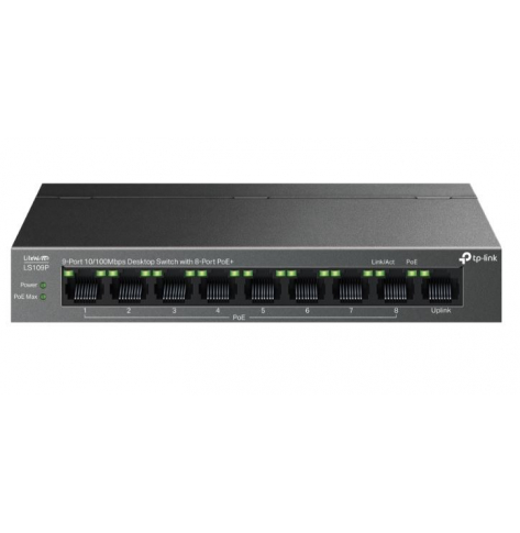 Switch TP-LINK LS109P 9xGE PoE+