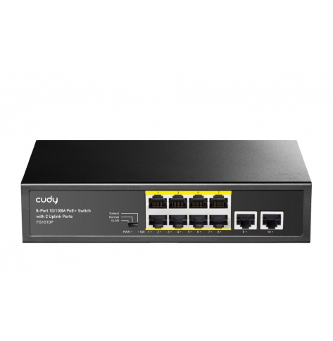 Switch Cudy FS1010P 8xFE PoE+ 120W