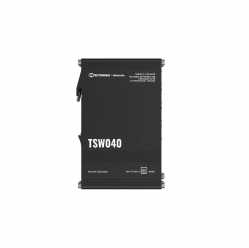 Switch Teltonika niezarządzalny Industrial switch TSW040 8xPoE+, 8x10/100 Eth, DIN 