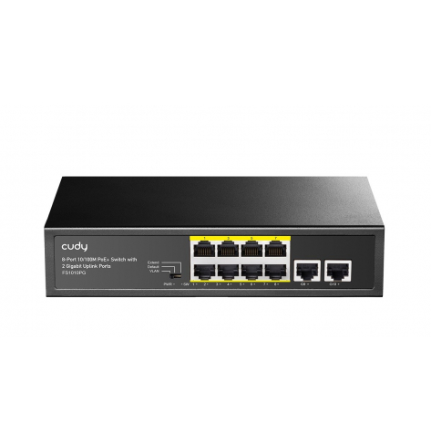 Switch Cudy FS1010PG 8xFE PoE+ 120W 2xGigabit Uplink