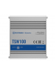 Switch Teltonika przemysłowy TSW100 4xPoE+, 5xGigabit