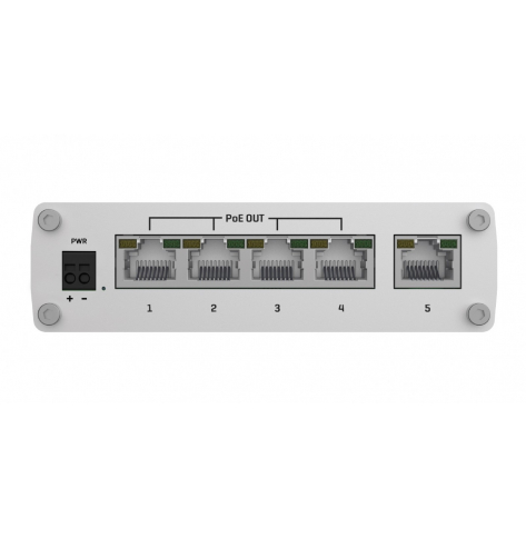 Switch Teltonika przemysłowy TSW101 5xGbE 4xPoE+