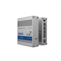Switch Teltonika przemysłowy TSW101 5xGbE 4xPoE+