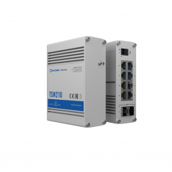 Switch Teltonika przemysłowy TSW210 2xSFP 8xGbE