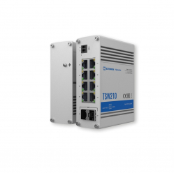 Switch Teltonika przemysłowy TSW210 2xSFP 8xGbE