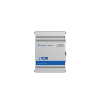 niezarządzalny TSW210 Switch 2xSFP 8xGbE DIN RAIL Back Panel 