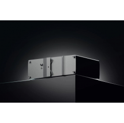 niezarządzalny TSW210 Switch 2xSFP 8xGbE DIN RAIL Back Panel 