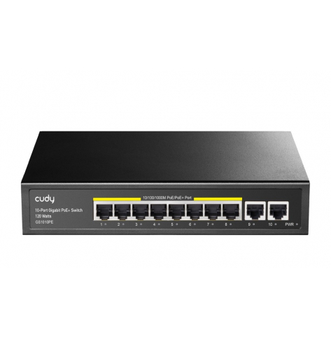 Switch Cudy GS1010PE 8xGE PoE+ 120W 2xGb Uplink 