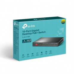 Switch TP-LINK Switch typu desktop SG1210MP 8GE PoE+ 1GE 1SFP
