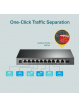Switch TP-LINK Switch typu desktop SG1210MP 8GE PoE+ 1GE 1SFP