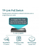 Switch TP-LINK Switch SG1210MPE Smart 8GE PoE+ 1GE 1SFP