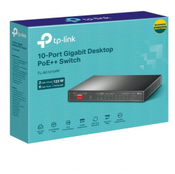 Switch TP-LINK 10xGE PoE+/PoE++ SG1210PP