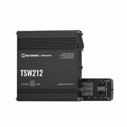 Switch zarządzalny przemysłowy TSW212 2xSFP 8xGbE L2/L3