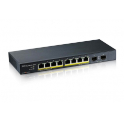 Switch Zyxel GS1100-10HP-EU0102F 120W PoE 8xGigabit 2xFiber Uplilk Switch 