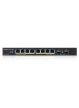 Switch Zyxel GS1100-10HP-EU0102F 120W PoE 8xGigabit 2xFiber Uplilk Switch 