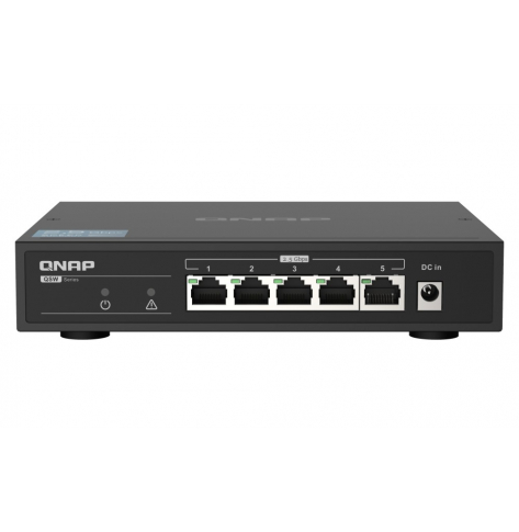 Switch QNAP niezarządzalny QSW-1105-5T- EU 5 portów 2.5GbE