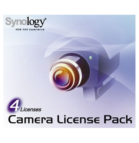 Synology Zestaw dodatkowych licencji na 4 urządzenia (kamera lub IO)