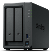 Serwer NAS Synology DS725+ 2x0HDD 4GB DDR4 AMD R1600 1x1GbE 1x2,5Gbe 3Y 
