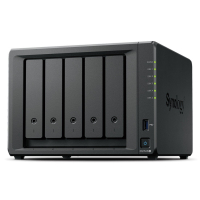 Serwer NAS Synology DS1525+ V1500B 2,2Ghz 1x8GB DDR4 2x2,5GbE 3Y 