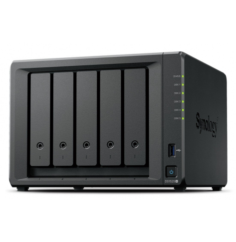 Synology Serwer DS1525+ V1500B 2,2Ghz 1x8GB DDR4 2x2,5GbE 3Y 