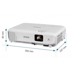 Projektor Epson EB-W53 3LCD/WXGA/4000L/16k:1/HDMI 