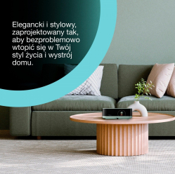 Projektor Epson mini laser EF-61G FHD/700L/5m:1/1.6kg zielony