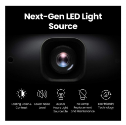 Projektor Benq W2720i DLP 4K 2500ANSI/50000:1/HDMI