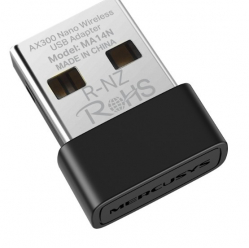 Karta sieciowa TP-LINK Mercusys AX300 NanoWi-Fi USB Adapter MA14N SPEED: 287 Mbps at 2.4 GHz