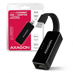 Karta sieciowa ADE-XR Fast Ethernet adapter, USB2.0, instalacja automatyczna
