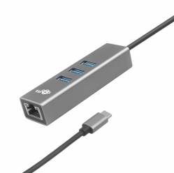 Adapter TB USB C - RJ45 + 3xUSB A - 1000 Mb/s 