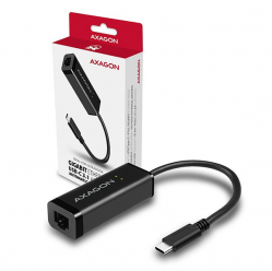 Karta sieciowa ADE-SRC Gigabit Ethernet adapter, USB-C 3.2 Gen 1, instalacja automatyczna