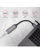 Karta sieciowa ADE-TR Gigabit Ethernet adapter, USB-A 3.2 Gen 1, instalacja automatyczna, metalowy, tytanowa szarość