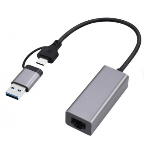 Karta sieciowa Gembird USB 3.1 USB-A/USB-C 2.5 Gb/s 