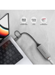 Karta sieciowa ADE-TXCA Gigabit Ethernet adapter, USB-C (USB-A redukcja) 3.2 Gen 1, instalacja automatyczna