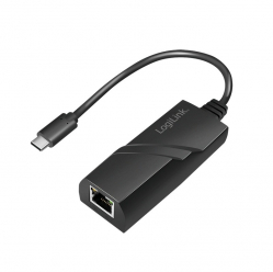 Adapter LogiLink USB 3.2 Gen1 USB-C do Gigabit Ether. 
