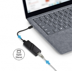 Adapter LogiLink USB 3.2 Gen1 USB-C do Gigabit Ether. 