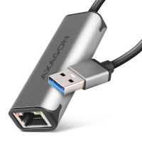 Karta sieciowa ADE-25R 2.5 Gigabit Ethernet, Realtek 8156, USB-A 3.2 Gen 1, automatyczna instalacja, szara