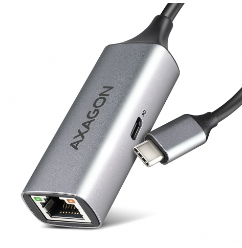 Karta sieciowa ADE-TXPD Gigabit Ethernet adapter, USB-C 3.2 Gen 1, instalacja automatyczna, Asix AX8817, PD 100W